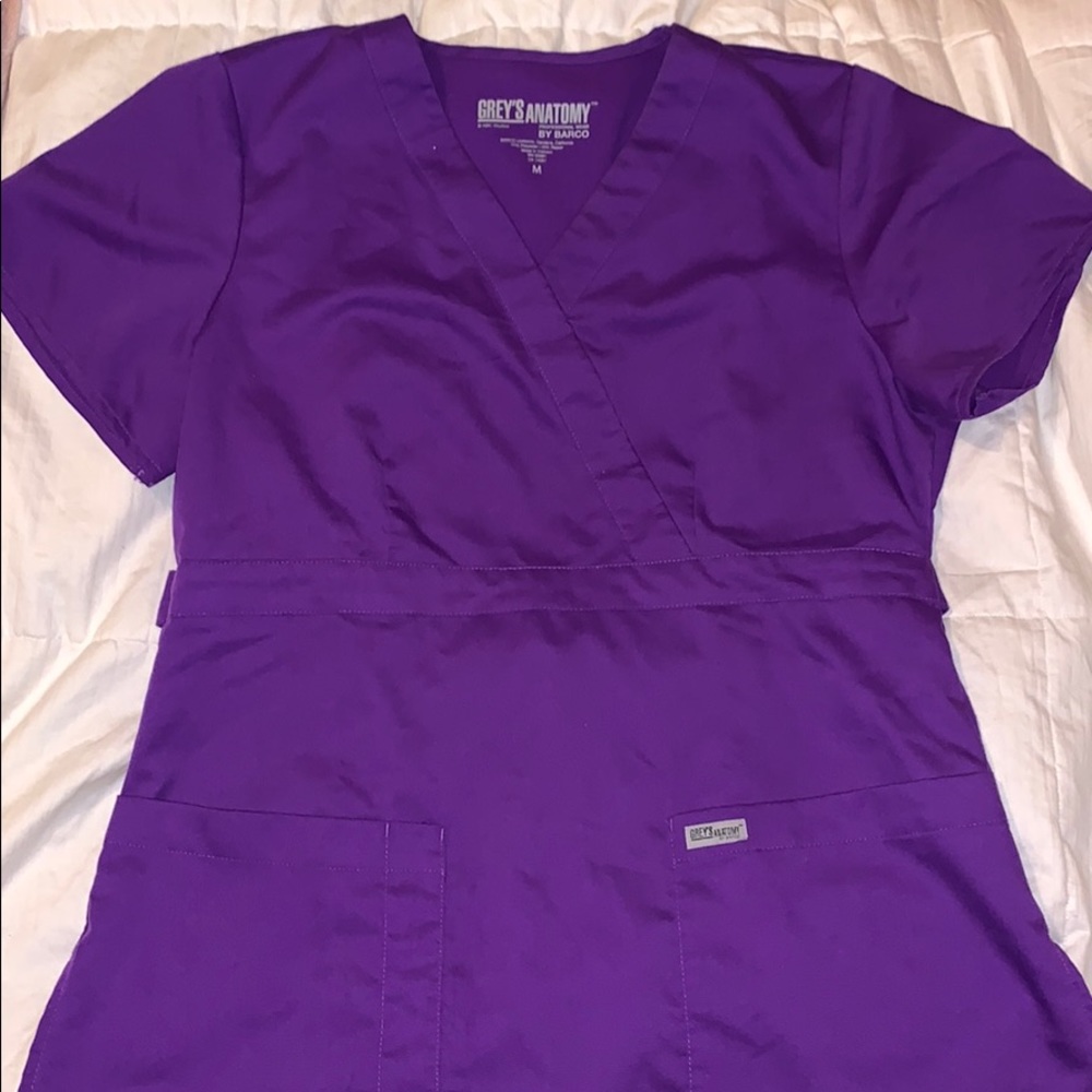 Greys Anatomy Scrub Top